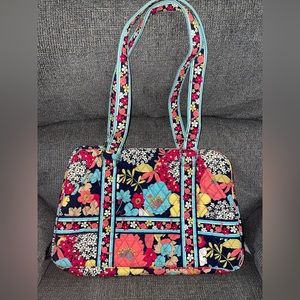 Vera Bradley Squared Away Shoulder Bag in retired Happy Snails